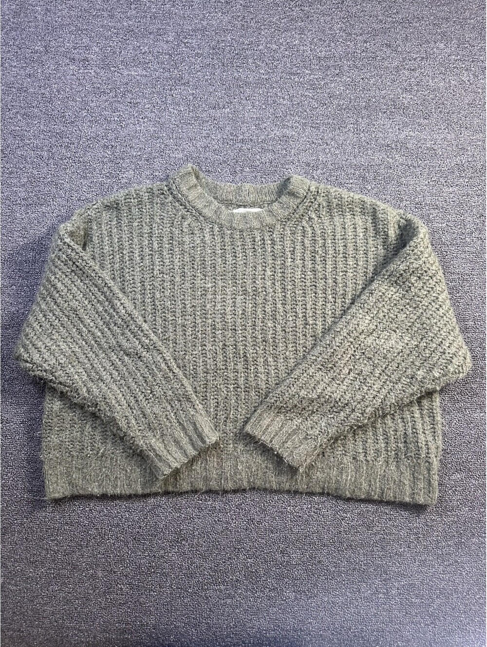 American Eagle Cropped Womens Large Olive Green SZ XL
